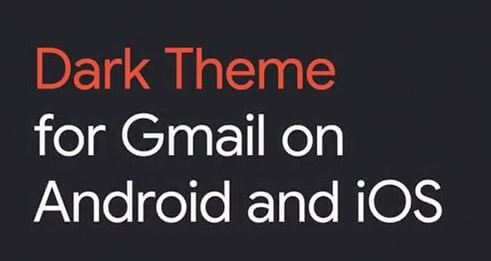 dark mode gmail
